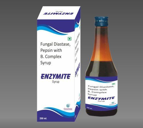 Fungal Diastase Pepsin B Complex Enzymite Syrup  Drug Solutions