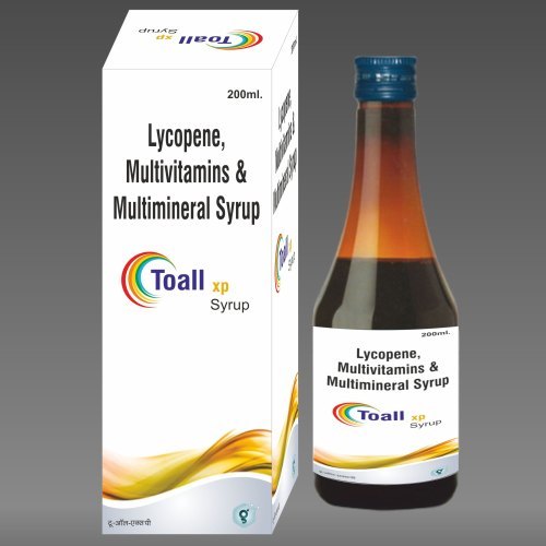 लाइकोपीन मल्टीविटामिन और मल्टीमिनरल टोल एक्सपी सिरप