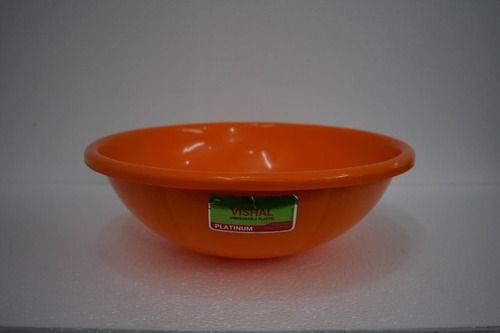Red Plastic Round 15 Delux Basin with High Strength
