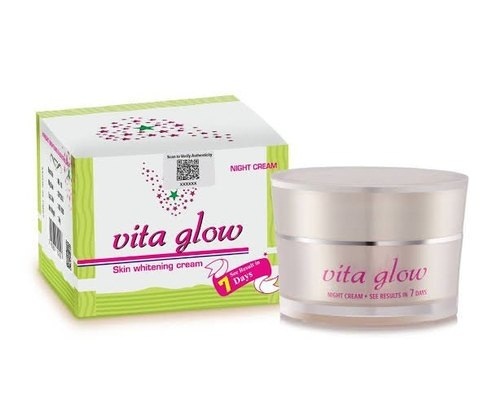 Beauty Products Vita Glow Skin Whitening Cream Night Cream For Home Use With Box Pack