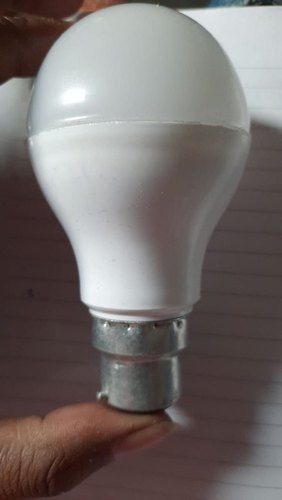 Round Shape Ceramic LED Bulb - 5 cm Diameter, 2700K Warm White Color, E39 Base, 9 Watts Power, Indoor/Outdoor Application