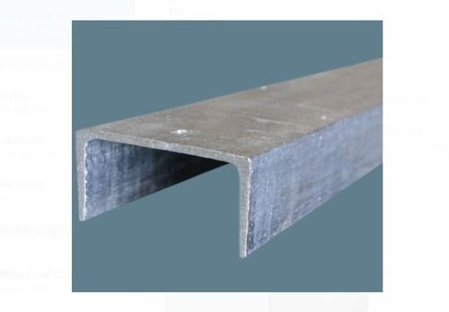 Silver Color 6 Meter Length Mild Steel Rust Proof Industrial Channel Application: Construction