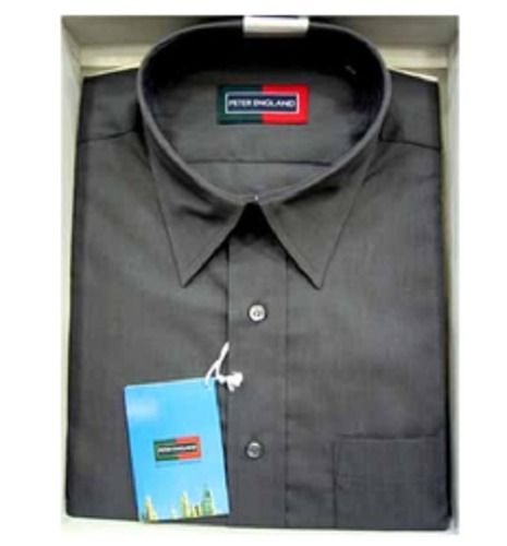 Skin Friendly Soft Lightweight And Comfortable Cotton Grey Mens Casual Shirts