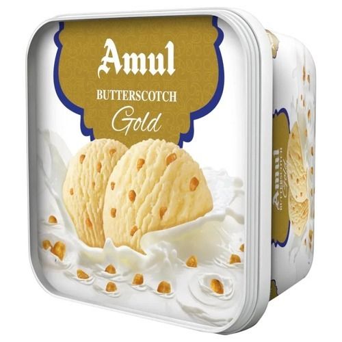 Tasty And Delicious Amul Butterscotch Flavoured Ice Cream 