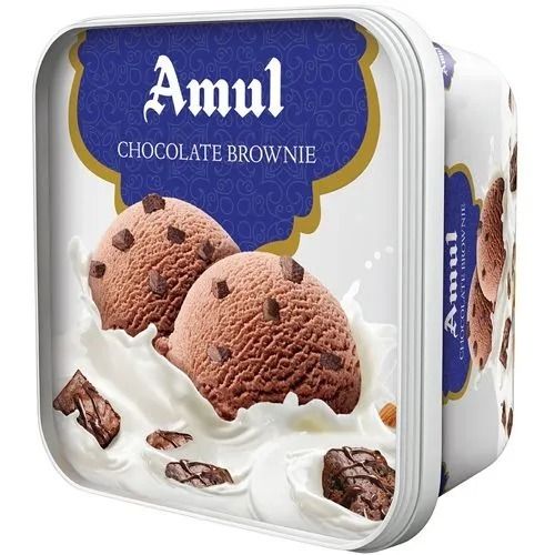 Tasty And Delicious Amul Chocolate Brownie Flavoured Ice Cream 