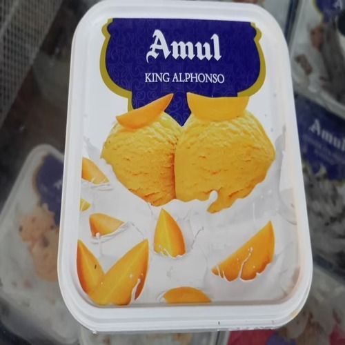 Tasty And Delicious Amul King Alphonso Flavoured Icecream 