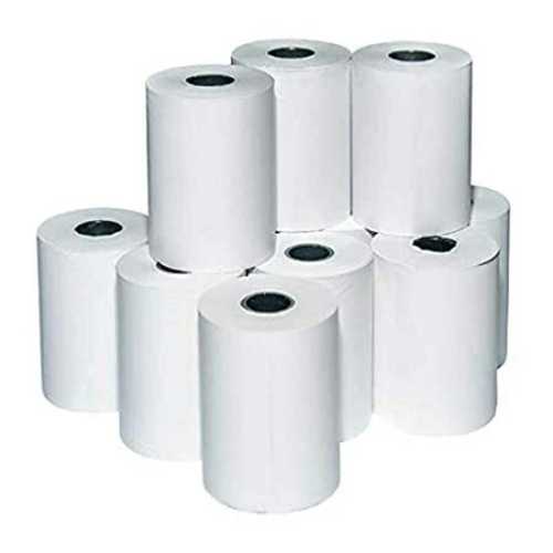 Thermal Paper Roll Bright White Thermal Paper With Pure Black Impression Size: As Per Customer