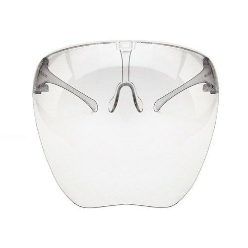 Unisex Washable And Reusable Plastic Fiber Pet Face Shields 