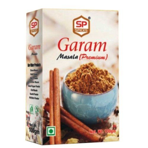 Natural Sp Spices Garam Masala Premium With 100 Gm Packet For Cooking  Grade: Brown