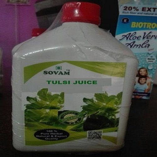 100% Natural Hygienically Prepared And Immunity Boost Fresh Tulsi Juice