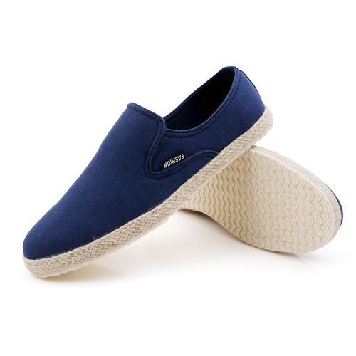 Washable Comfortable Inner Lining And Durable Design Blue Low Heel Casual Shoes For Mens