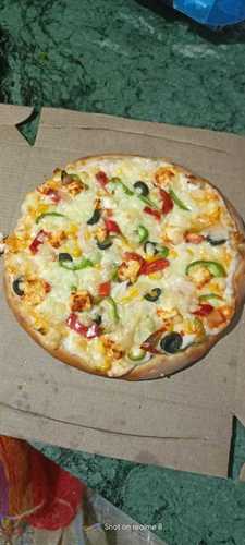 Delicious And Tasty Round Shape Vegetable Topping Mozzarella Cheese Pizza