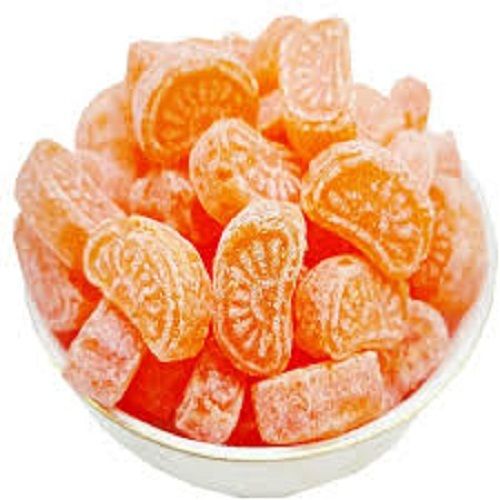 Orange Color Delicious Sweet And Tasty Candy Made With All Natural Ingredients Fat Contains (%): 0.22 Grams (G)