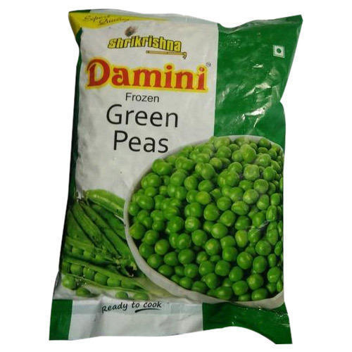 100% Natural And Fresh Frozen Green Peas For Cooking With Air Tight Packet Shelf Life: 5 Days