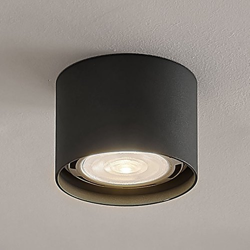 Round Shape 5 Watt White LED Ceiling Light - Aluminum, 2700-3000K Color Temperature, 240V Input | Long Lifespan, Minimal Energy Consumption, Soft White Illumination