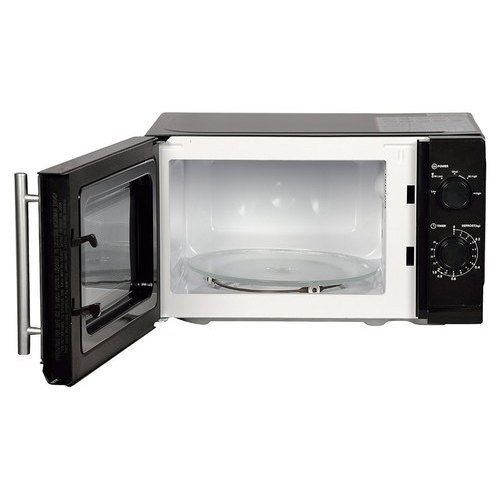 Metal Soften Melt Power Defrost Sleek Design Creamic Design Stain Less Steel Single Door Microwave