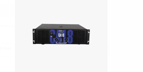 Wall Mount Black Ca 18 Series Dj Amplifier, Impedance 8 Ohm, Channel 4.0 Frequency (Mhz): 50 Hertz (Hz)