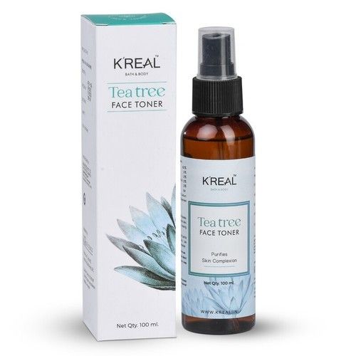 100 Ml Tea Tree Face Toner For Purifies Skin Complexion