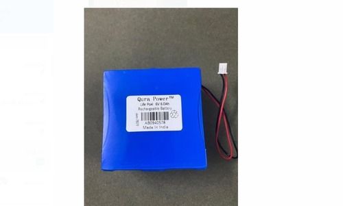 6V 60Ah Qura Power Rechargeable Battery For Solar Light With 220V Nominal Voltage Battery Capacity: 51   80Ah Ampere-Hour  (Ah)