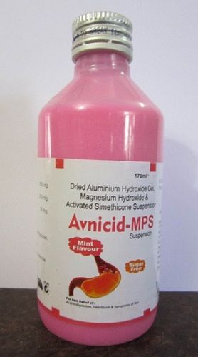 Antacid Syrup Mps Suspension Mint Flavour With 170 Ml Bottle 