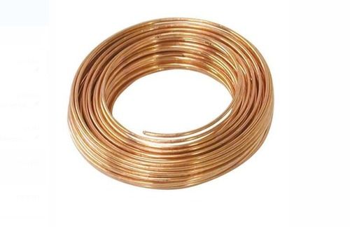 Copper Material Pipe Wire Used For Heating Systems And As A Refrigerant Line In Hvac Systems