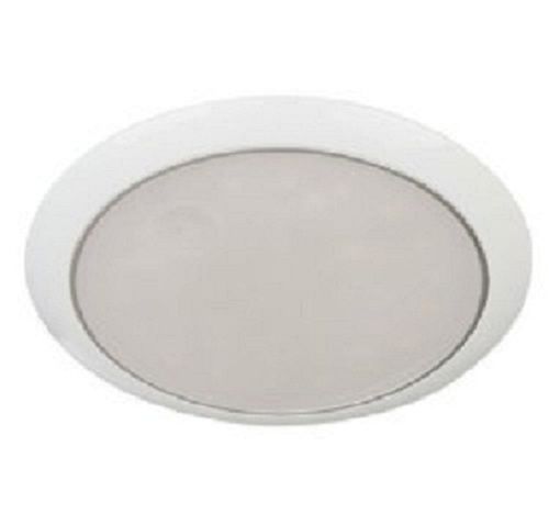 White Medium Size Round Shape Plastic Led Roof Light 12W For Home And Office Use