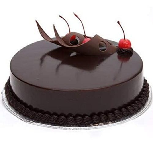 Delicious And Round Shape Chocolate Truffle Cake For Birthday, Anniversary Fat Contains (%): 12 Percentage ( % )