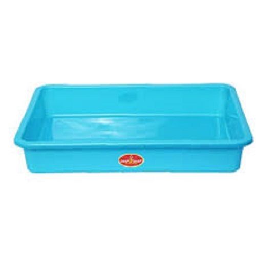 Easy To Clean Unbreakable Highest Quality Blue Free Plastic Tray Dimension(L*W*H): 11Cm X 10Cm X 5.3Cm  Centimeter (Cm)