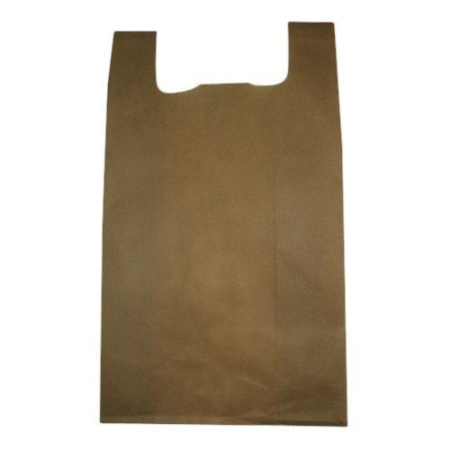 Eco Friendly Brown U Cut Non Woven Bag