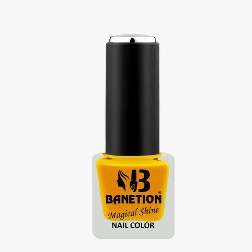 Good Quality Yellow Magical Shine Nail Polish, 12ml 