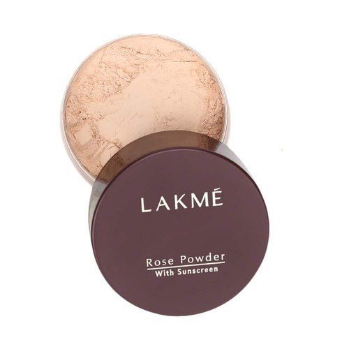Lakme Rose Face Powder Soft Pink With Sunscreen, 40g 