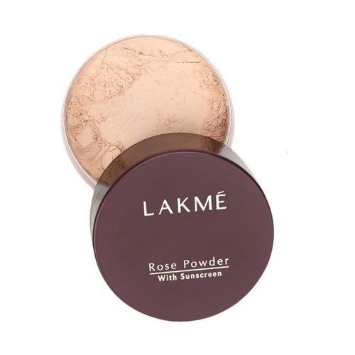 Smudge Proof Lakme Rose Face Powder, Soft Pink 40G With Sunscreen