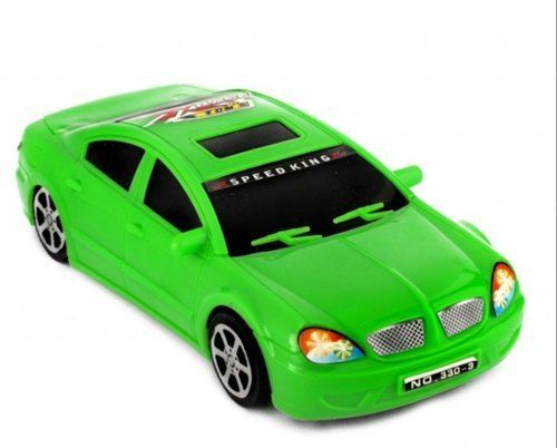 Green Lightweight Pull Back Function Premium Quality Pp Plastic Kids Toy Cars