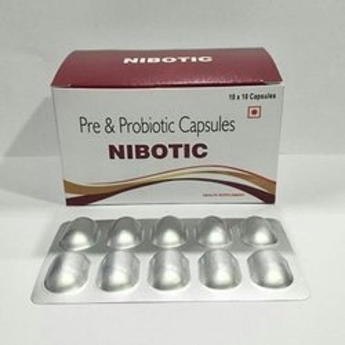 Pre And Probiotic Nibotic Capsules (10X10 Capsules) General Medicines