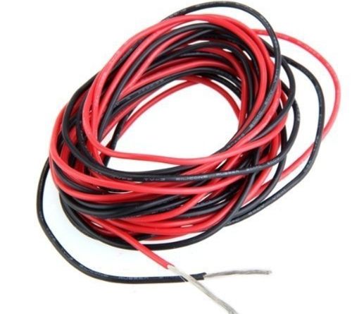 Pvc Coating Heat Resistance Single Core Flexible Copper Black And Red Electric Wire Application: Construction