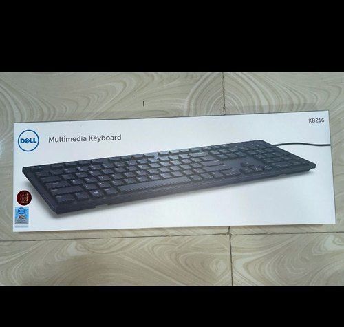 Abs Wired Dell Black Color Keyboard For Pc And Laptop