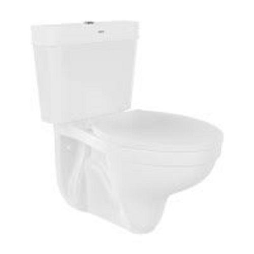 100 Percent Good Quality Comfortable, White Color Ceramic Bathroom Set