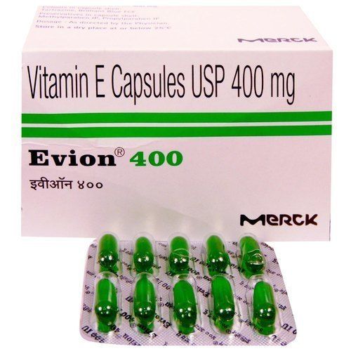 Vitamin E Capsule Usp 400 Mg Evion 400 Cool And Dry Place