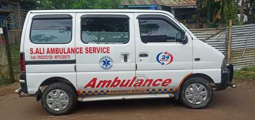 High Volume Siren High Performance Aluminum Body White Medical Ambulance