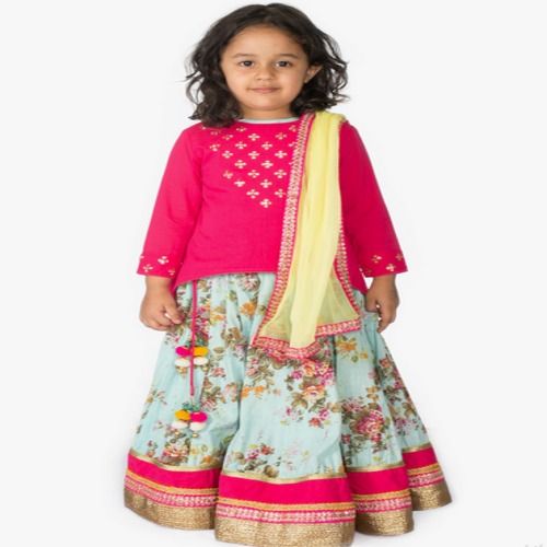 Buy Online Silk Readymade Lehenga Choli For Girl,Wedding Dress : इन लहंगा  चोली में आपकी लाडली लगेगी नन्‍हीं राजकुमारी, हर कोई करेगा तारीफ - buy  online stylish lehenga choli for small girl -