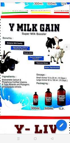 Longer Shelf Life Y Milk Gain Super Milk Booster Liquid