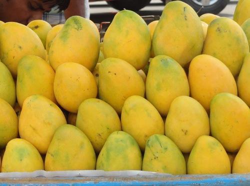 Natural Nutritious Rich In Sweet Mouthwatering Healthy Yellow Badami Mango 