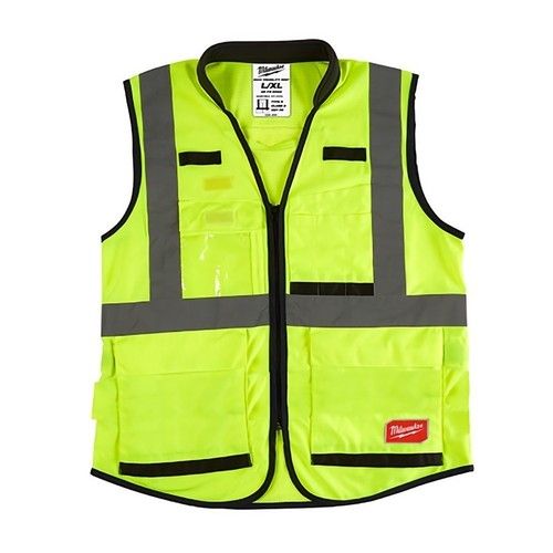 Yellow Reflective And High Quality Safety Jacket