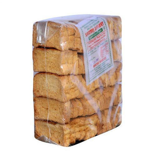 Piece Sweet And Tasty Delicious Flavour Crispy Crunchy Pure Suji Toast Rusk With 1Kg Packet