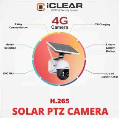 4G H.265 Solar Ptz Camera