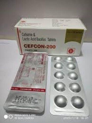 Cefcon-200 Cefixime 200 Mg लैक्टिक एसिड बेसिलस टैबलेट