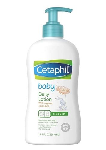 Cetaphil Baby Daily Lotion With Organic Calendula For Baby Skin Care