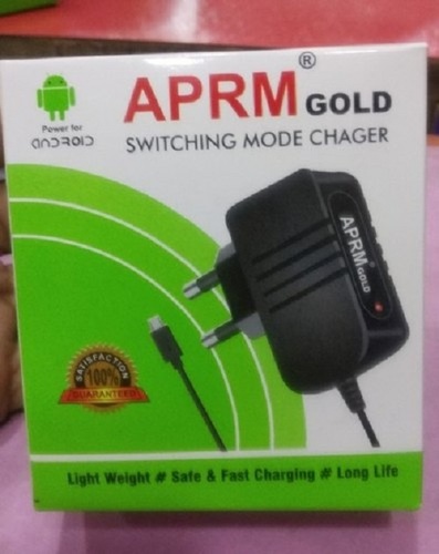 पीवीसी हीट एंड फ्लेम रेसिस्टेंस एप्रम स्विचिंग मोड ब्लैक प्लास्टिक मोबाइल चार्जर