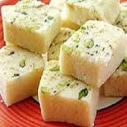 Hygienically Processed Mouth Watering Taste Delicious Sweet Milk And Sugar Barfi Processing Type: Hand Made