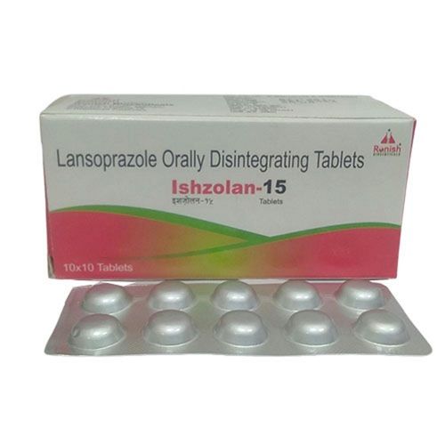 Ishzolan-15 Lansoprazole Orally Disintegrating Tablets, 10X10 Alu Alu Pack General Medicines